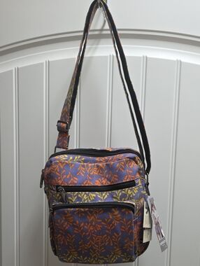 NWT Nupouch Crossbody Anti-Theft Shoulder Bag